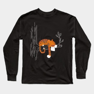 Tiger prints Long Sleeve T-Shirt